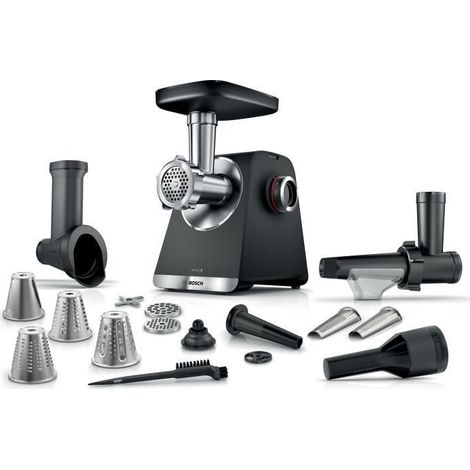 Bosch MFW S660B mincer Black. Silver (1/5)