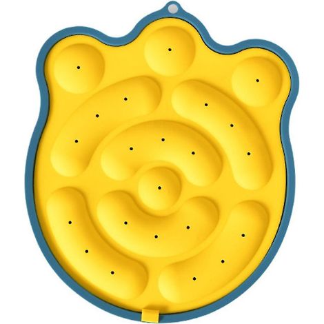 Moule à saucisses en silicone jaune à motif hibou : moule de cuisson écologique et résistant à la chaleur pour usage domestique (1/5)