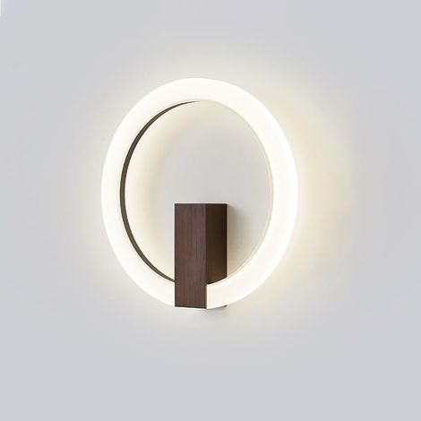 Moderne, minimalistische Leuchte/Luxus-Wandleuchte für Wohnzimmer, Gang, Treppe, Wandleuchte für Hotelwohnung, Schlafzimmer, Wandleuchte für Schlafzimmer/Nachttisch (Café-Farbe).