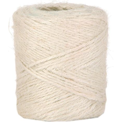 Piovaccari String Juta 2 Mm 100 Gr Colore Bianco