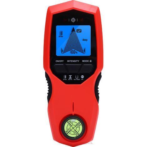 Wandmontierter Balkensucher mit hintergrundbeleuchtetem LCD-Bildschirm, 3 Modi, multifunktionaler Balkensucher, Scanner für Metall- und Holzdrähte (1/5)