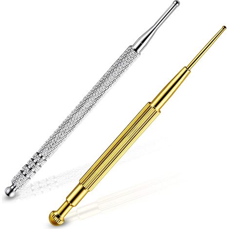 2 pcs Stylo d'acupuncture, détecteur de points, outil de massage, zone réflexe auriculaire, soulagement douleur (1/5)