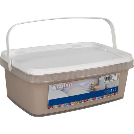 Pintura Plástica Monocapa Piedra Medio 2,5 L
