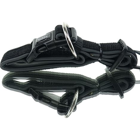 Nobby® Hunde Halsband Classic Preno Schwarz/Grau Größe XS (1/3)