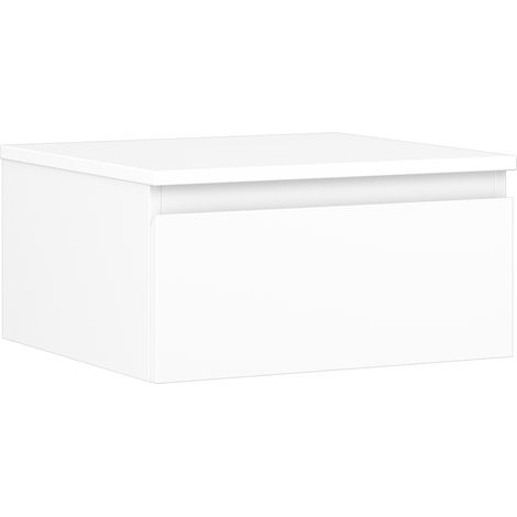 Mexen Orio Badezimmer-Unterschrank 50 cm mit Arbeitsplatte, 1 Schublade, weiß matt - 91A10-05023-1-BFC01 (1/5)