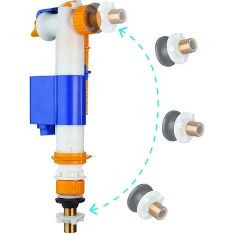 Oli - Galleggiante Silenzioso Universale 3/8" Con Regolazione Telescopica - Modello: Ivc100 Plus