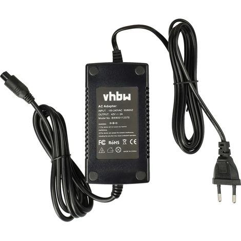 Chargeur VHBW compatible avec les hoverboards et scooters Bluewheel HX420, HX310, HX500, HX310S, HX510, HX350, HX550, HX360, HX600 et HX380 - 16 cm (1/5)