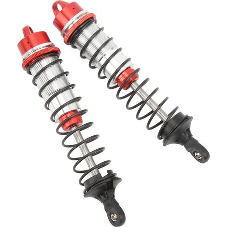Amortisseur choc arrière performance alliage alu pour ARRMA 1/7 1/8, suspension racing rouge (1/5)