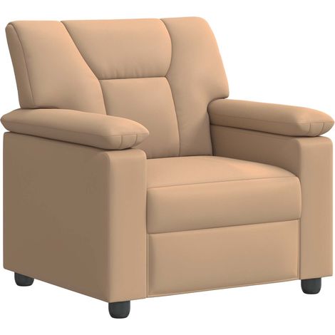 Sofá Capuchino 91 x 85 x 93 cm Cuero sintético vidaXL (1/5)