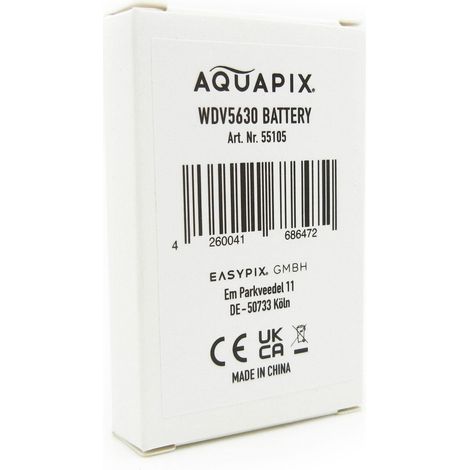 Batterie easypix GoXtreme 3400mAh 3,8V rechargeable (1/2)
