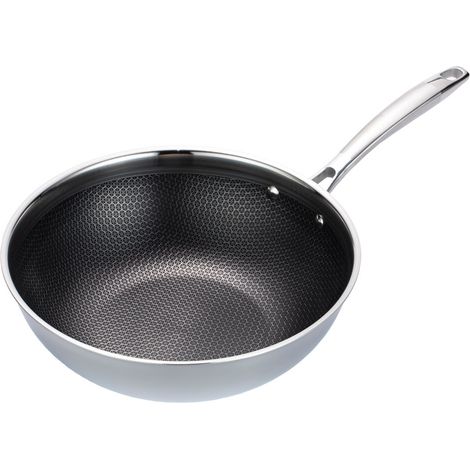 Poêle à frire professionnelle / wok 30 cm MR-1224-30 (1/2)