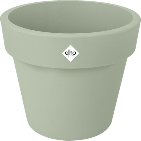 Elho Green Basics Top Planter 40 - Vert - Ø 39 x H 33 cm - extérieur - 100% recyclé (1/3)