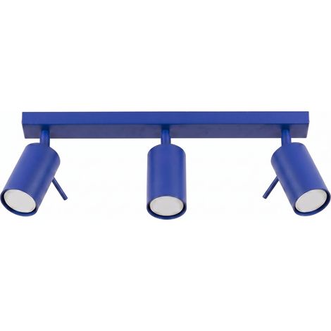 Deckenleuchten RING Ultramarin 3xGU10 45cm Stahl Sollux (1/5)