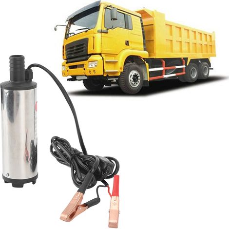 Pompe à huile électrique miniature 70 W, auto-amorçante, pour diesel, 24 V CC (1/5)