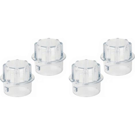 Lot de 4 bouchons de couvercle pour récipients Vitamix 32 oz et 48 oz - pour blenders Quiet One VM0145 BarBoss (1/5)