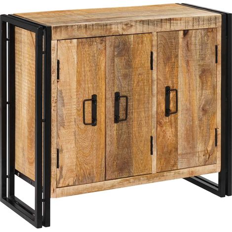 Maison Exclusive - Buffet Marron 80 x 33 x 70 cm bois de manguier massif (1/5)