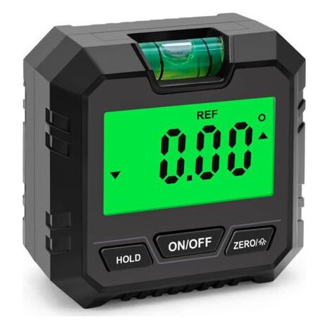 Inclinomètre, Niveau Numérique Électronique,Rapporteur d'Angle Numérique, Pour Menuiserie, Bâtiment, Automobile (1/5)