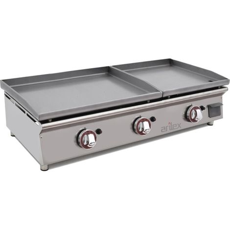Plancha à gaz - Série DUO 6040PGLLN - Arilex (1/2)