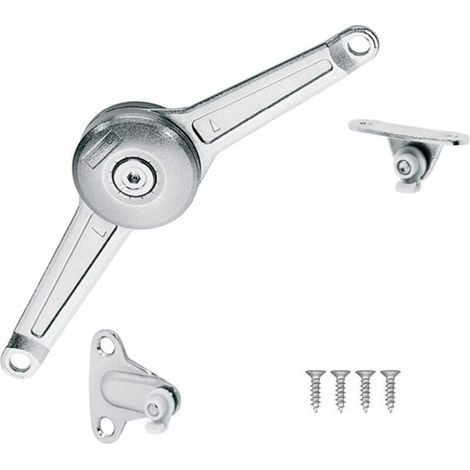 Standard Forte Ferrures pour Relevants et Abattants Couvercles Stay Lift Systèmes Réservoir de Force Pour Système a Porte Relevable Charnière pour Armoire Meuble Lot de 1 (1/4)