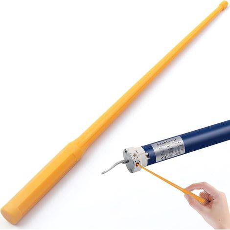Moteur pour volets roulants, tube rond de 19,5 cm pour volets roulants et stores, moteurs pour automatiser les stores, mécanisme avec interrupteur, volet électrique Intérieur (1/5)