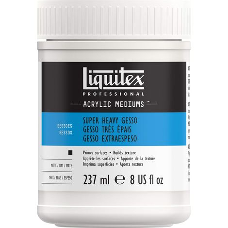 Liquitex 7808 Gesso molto denso professionale, medium, 237 ml