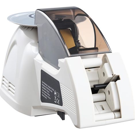 Mophorn Automatischer Klebebandabroller mit einstellbarer Schnittlänge von 10-60 mm,Elektrischer Bandschneider für verschiedene Klebebänder,geeignet für Bandbreiten von 5-25 mm,Verpackung (1/5)