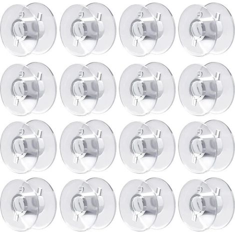 60 Pcs Canette Machine a Coudre Bobines pour Machine à Coudre Canette Plastique Canettes Machine à Coudre pour Brother Singer Kenmore Janome la Plupart des Machines à Coudre (1/5)