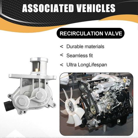 Vanne de recirculation des gaz d'échappement (EGR) 1026150FA130 pour moteur JAC T6 T8 4DA1 (1/5)