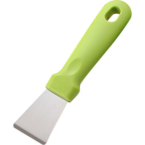 Shovel Defrosting - Stainless Steel Blade - PP Ergonomic Handle - For Refrigerator Frost Removal Range Hood Cleaning Stove Oil Scraping - 1 Piece (1/5)