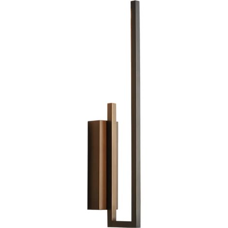 DARLA – Moderne LED-Wandleuchte 40 cm Schwarz (1/2)