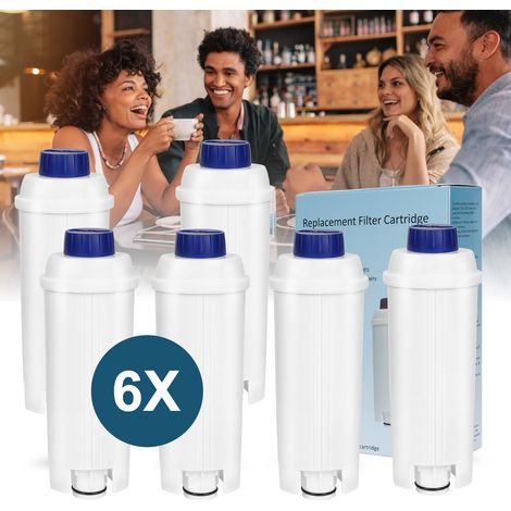 Randaco Filtro acqua per Delonghi sostituto per DeLonghi DLS C002 ECAM ETAM EC680 EC800 macchina caffè automatico macchina espresso 6× (1/5)