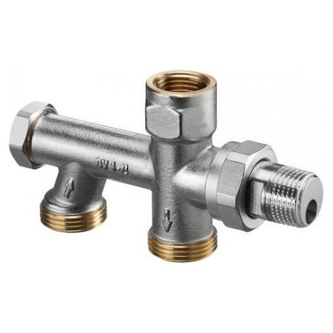 Raccord de tube unique OV G 3/4Z AG, échange des côtés VL et RL