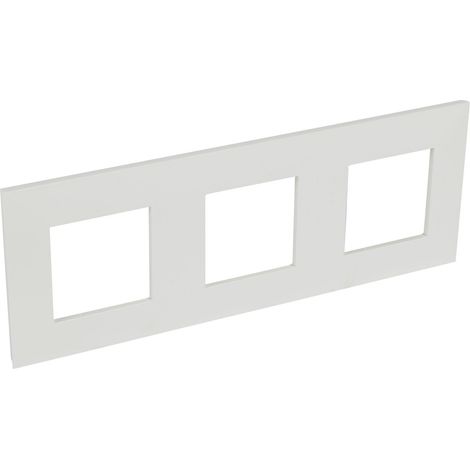 Marco 3 elementos VALENA NEXT blanco LEGRAND 741003