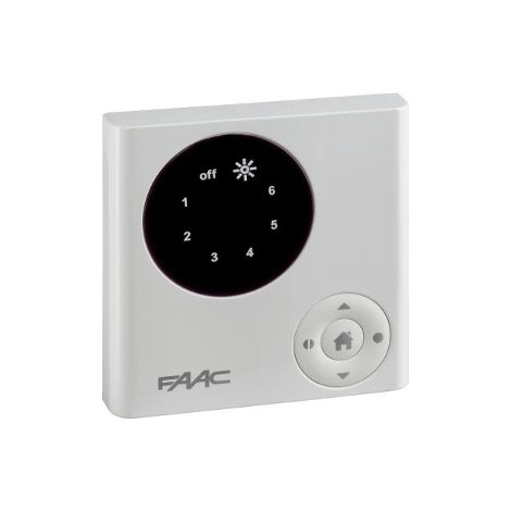 Trasmittente Telecomando Murale Tmode 6 Canali Sensore FAAC TM XT6 SM 433 132123