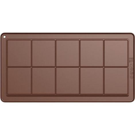Diese Schokoladenform ist tief, BPA-frei und braun im Dubai-Stil. Sie eignet sich für Energieriegel, Schokoladen-Nuss-Stückchen und aromatisiertes Fondant. (1/5)