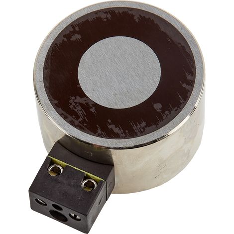 Aimant de porte pour contrôle d'accès RS PRO 12V c.c., 1000N Diam 50mm ( Prix pour 1 ) (1/3)