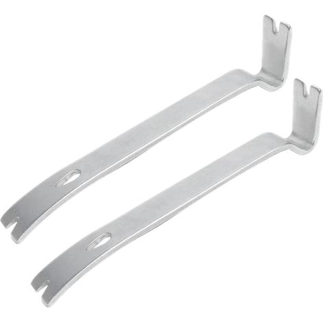 2 Pcs Étaler Les Outils de Retrait de la Machine pour soulever des Briques - Stand Spread Machines Lifter Accessoire avec des Pointes en Forme de V,Cadeau d'outil d'extracteur d'acier (1/5)