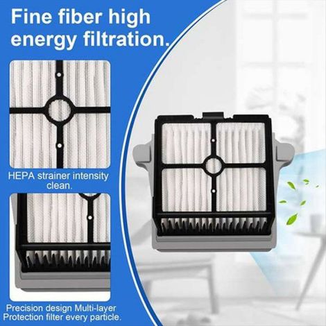 Brosse Rotative et Filtre HEPA pour Aspirateur Robot Vapeur pour Floor One S5 Steam/IFloor 5,Plastique,Comme Indiqué (1/5)