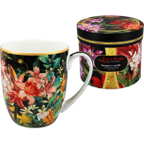 Tazza camio in porcellana fiori barocchi georgius johannes VAN OS (1/5)