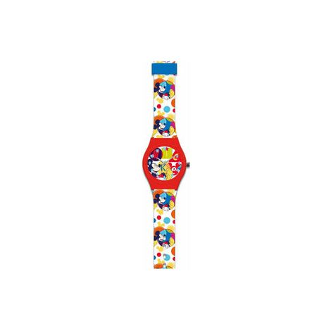 Reloj Analógico Mickey Disney Con Caja De Metal