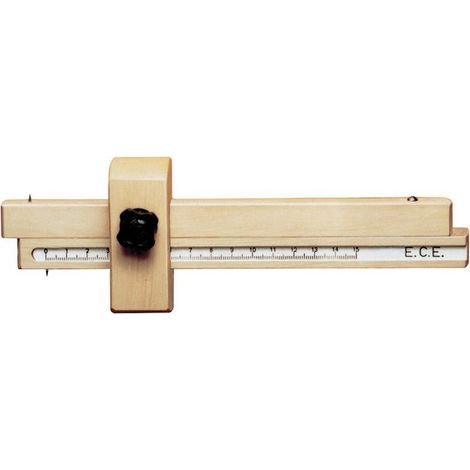 Corredera de medida para trazar n° 217 S/217 P, Modelo : sin soporte de madera de gaïac