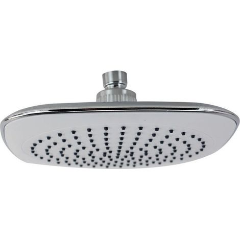 Trade Shop - SOFFIONE DOCTOR BAGNO QUADRATO 20X20CM ABS EFFECT PIOGGA 52213 FILTRO ANTICALCARE -