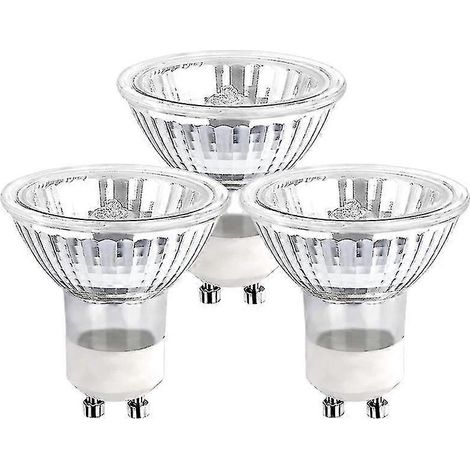Lot de 5 ampoules halogènes GU10 35W pour spots, dimmables, avec réflecteur. (1/5)