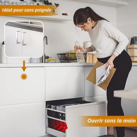 Push to Open Push Latch Magnet Door Cupboard Set