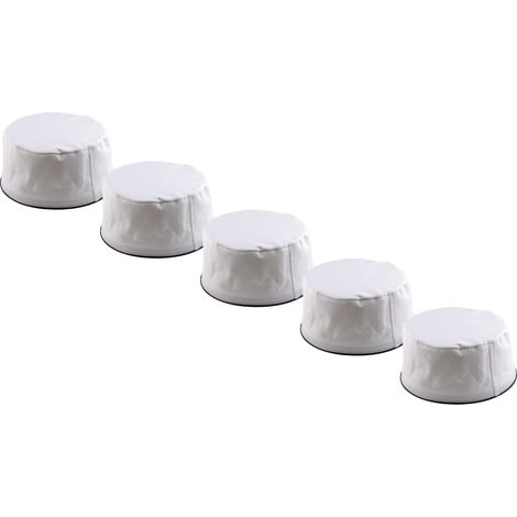 vhbw 5x Feinfilter Ersatz für Thomas 195185 für Staubsauger - Luftfilter Weiß