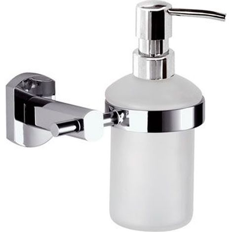 Dispenser in vetro bianco sabbiato - serie forma (1/3)