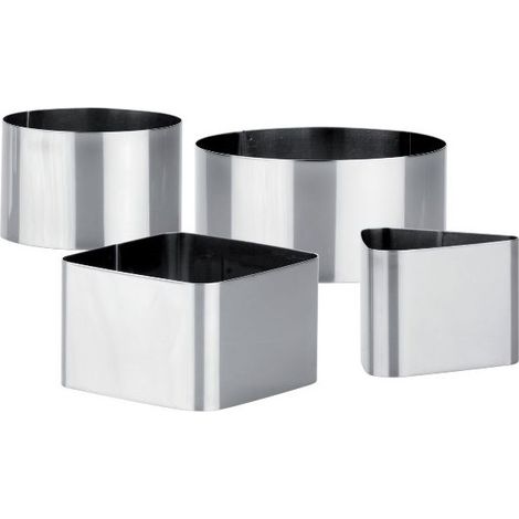 Molde para emplatar Tescoma Grandchef Gris Metal Acero Inoxidable 4 Unidades (1/5)