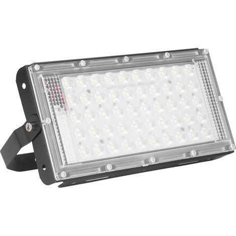 Projecteur LED 50W 12V lumière blanche ultra-brillante étanche pour extérieur, idéal pour cours et jardins (1/5)