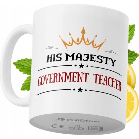Lustige Kaffeetasse mit witzigem Textdesign für Lehrer im öffentlichen Dienst – ideal für Geburtstage, Namenstage, Feiertage und besondere Anlässe. Hochwertige Tasse für Zuhause, Büro und Arbeit. Farb