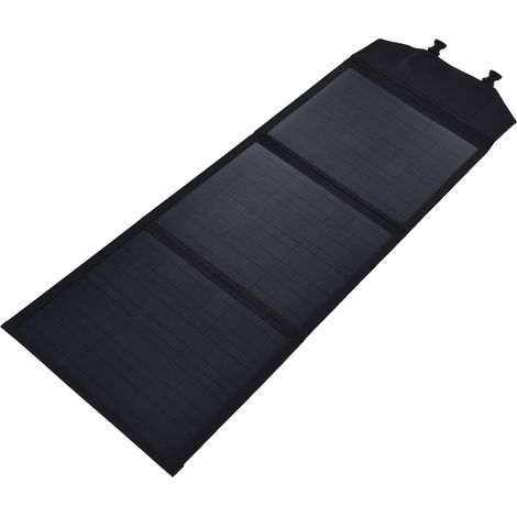 Tragbares, faltbares 60-W-Solarpanel-Ladegerät mit Photovoltaikmodul zum Aufladen von Mobiltelefonen (1/5)